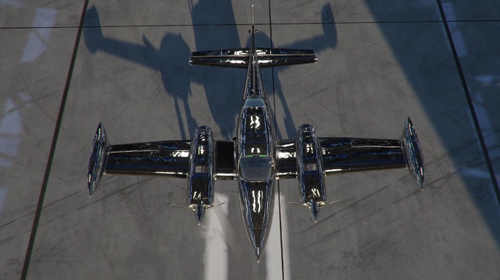 Milviz Cessna C310R Bare Metal and Chrome Liveries