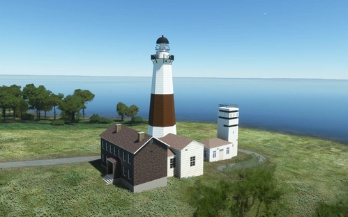 Montauk Lighthouse, Long Island, New York, USA
