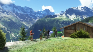 Murren Heliport Switzerland  thumbnail 3