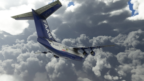 NERC FAAM G-LUXE for JustFlight's BAe 146-300 