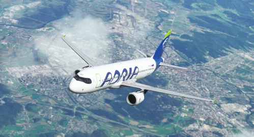 "New" Adria Airways livery for Fenix A320 CFM; S5-VAF