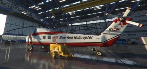 H-34 (BeeKay) New York Helicopter  N26567