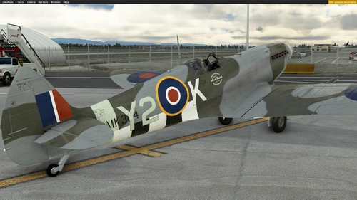 No. 442 Squadron RCAF "Arnold Roseland" Spitfire C-Y2K