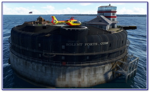 Solent Forts - No Man's Land Fort (Helipad) thumbnail 20