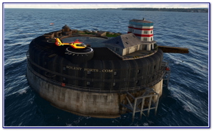 Solent Forts - No Man's Land Fort (Helipad) thumbnail 21