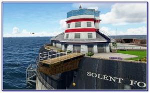 Solent Forts - No Man's Land Fort (Helipad) thumbnail 6