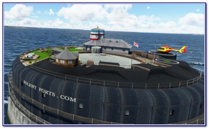 Solent Forts - No Man's Land Fort (Helipad) thumbnail 23