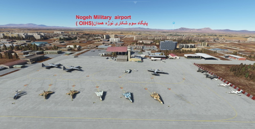 Nogeh Military airport ( OIHS)پایگاه سوم شکاری نوژه همدان