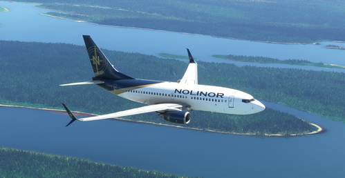 Nolinor Aviation PMDG B737-700 Scimitar winglets