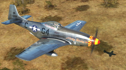 North American P-51D Mustang ''The Flying Bulls'' F-AZSB