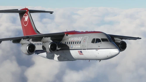 Northwest Airlink [8K] - BAE 146-200