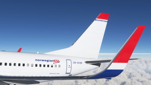 Norwegian Air Shuttle (LN-KHB) PMDG Boeing 737-700 - 8K thumbnail 4