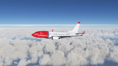 Norwegian Air Shuttle (LN-KHB) PMDG Boeing 737-700 - 8K