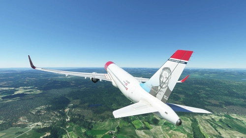 Norwegian Air (Victor Borge Variant) | Airbus 320neo | 4K Resolution