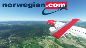 Norwegian Air (Victor Borge Variant) | Airbus 320neo | 4K Resolution thumbnail 3