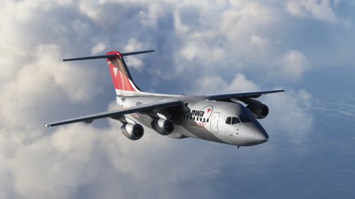 NWA Airlink (Northwest) [8K] - BAE 146-200