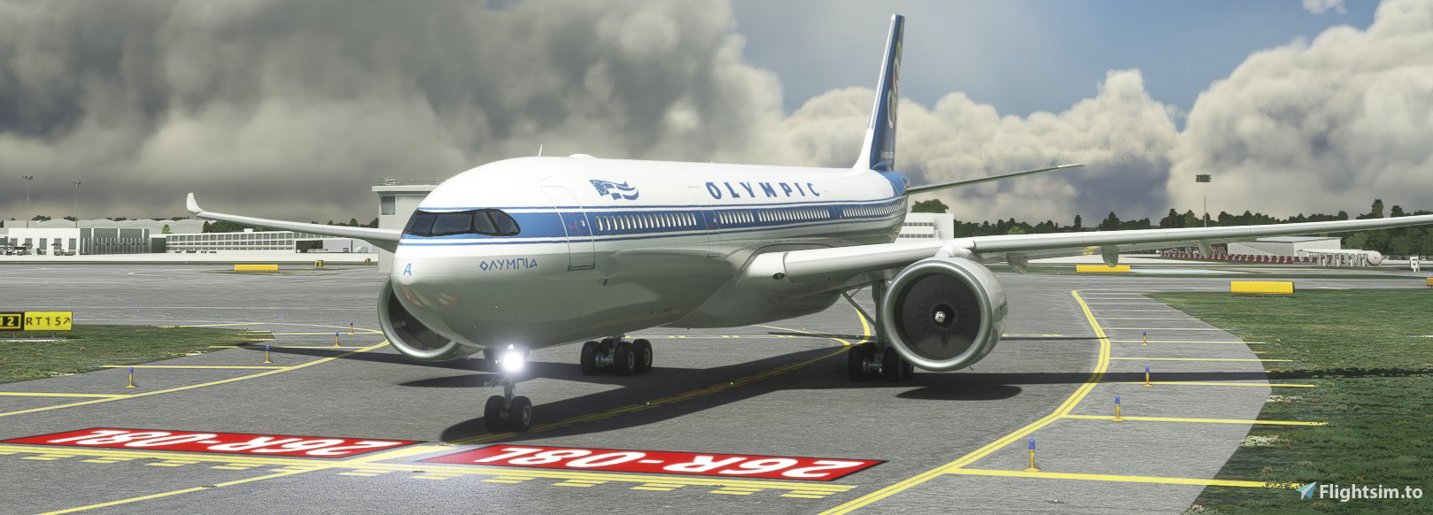 OLYMPIC AIRWAYS SX-DFA "OLYMPIA" 8K - Image 1