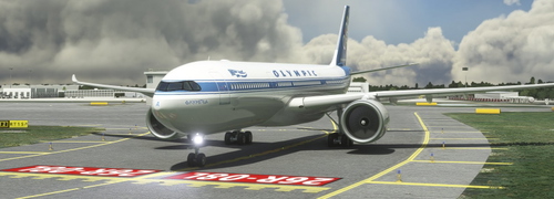 OLYMPIC AIRWAYS SX-DFA "OLYMPIA" 8K