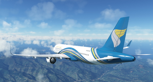[A32NX] OmanAir A320 FBW Livery
