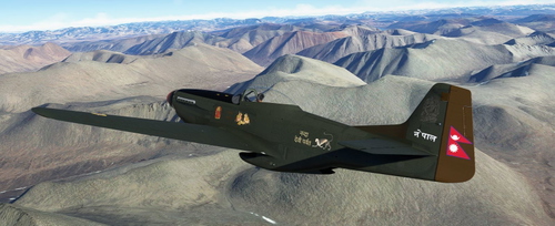 P-51D Nepal Nanda Devi Kaki