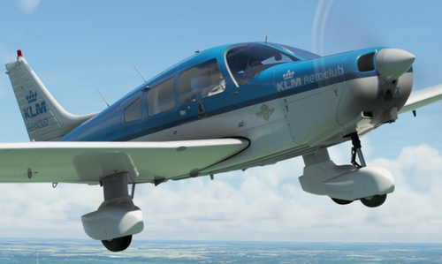 PA-28 Warrior II, KLM Aeroclub, PH-KAX