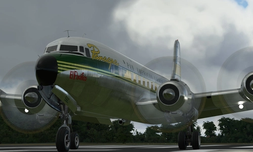 Panagra DC-6B, 1957