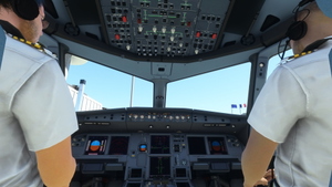 Pilotes A32NX visibles dans le Cockpit thumbnail 6