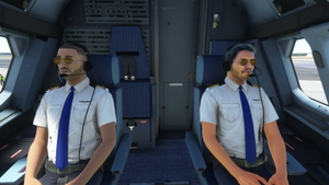 Pilotes A32NX visibles dans le Cockpit thumbnail 2