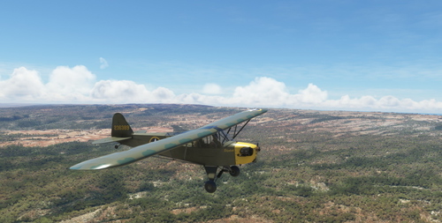 Piper L-4 Grasshopper Operation Torch