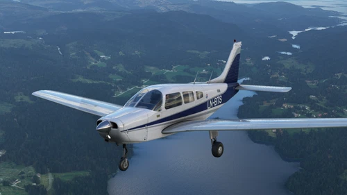 Piper PA 28 Warrior II LN-BTS
