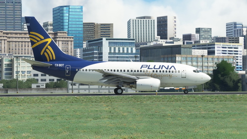 Pluna 737-600 CX-BOT PMDG