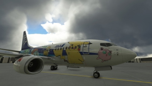 PMDG 737-600 ANA Pokemon Livery (747 Inspired) thumbnail 4