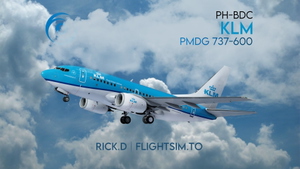 ✈️ PMDG 737-600 | KLM | PH-BDC [4K] thumbnail 1