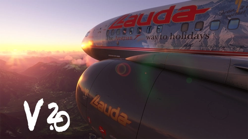 PMDG 737-600 Lauda Air OE-LNM Alpine