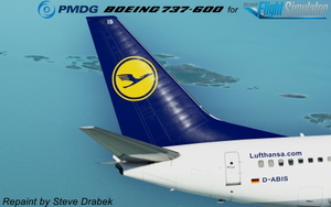 PMDG 737-600 Lufthansa (D-ABIS - 2014) thumbnail 1