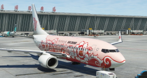 PMDG 737-700 Air China Red Peony B-5211 thumbnail 2