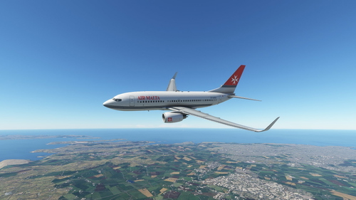 PMDG 737-700 Air Malta Retro OY-MRA