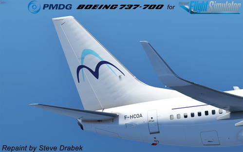 PMDG 737-700 Air Mediterranee (F-HCOA 2002)