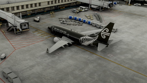 PMDG 737 700 Air New Zealand Noir (ZK-OXZ) thumbnail 4