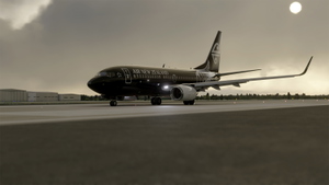 PMDG 737 700 Air New Zealand Noir (ZK-OXZ) thumbnail 8