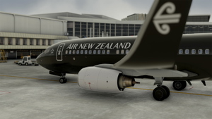 PMDG 737 700 Air New Zealand Noir (ZK-OXZ) thumbnail 5