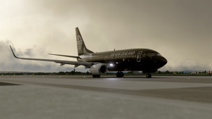PMDG 737 700 Air New Zealand Noir (ZK-OXZ) thumbnail 7