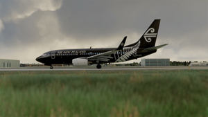 PMDG 737 700 Air New Zealand Noir (ZK-OXZ) thumbnail 9