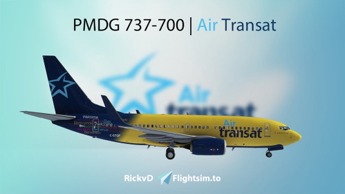 ✈️ PMDG 737-700 | Air Transat | C-GTQP [4K] 