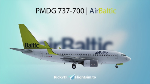 ✈️ PMDG 737-700 | AirBaltic | YL-BBP [4K]&nbsp;