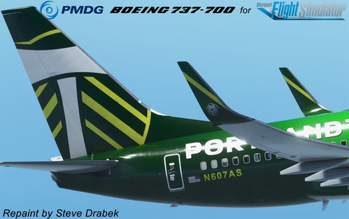 PMDG 737-700 Alaska Timber (N607AS - 2013)