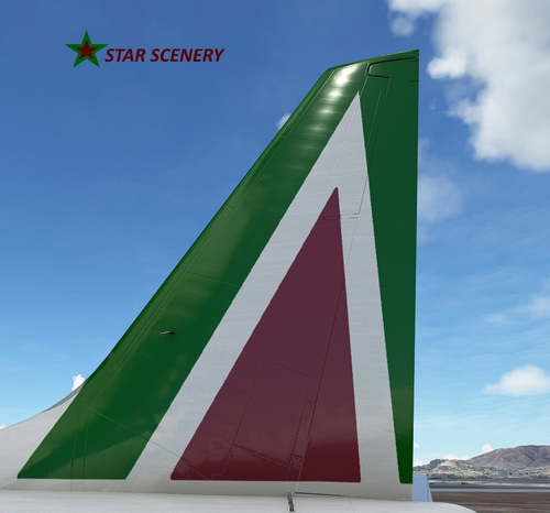 PMDG 737-700 "Alitalia" New Fictional Livery