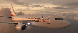 PMDG 737-700 | American Airlines | Clean | Blended + Scimitar Winglets thumbnail 6