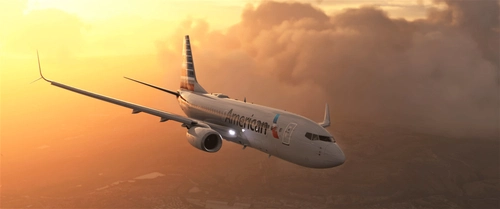 PMDG 737-700 | American Airlines | Weathered| Blended + Scimitar Winglets