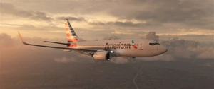 PMDG 737-700 | American Airlines | Weathered| Blended + Scimitar Winglets thumbnail 8